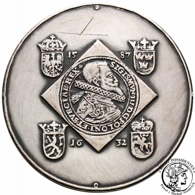 medal SREBRO Korski Zygmunt III Waza (13) st. 2