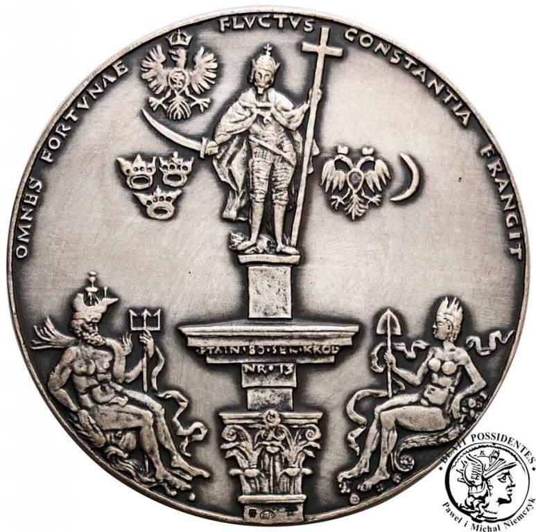 medal SREBRO Korski Zygmunt III Waza (13) st. 2