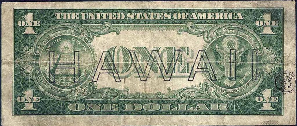 USA 1 dolar 1935 HAWAII SILVER st.4