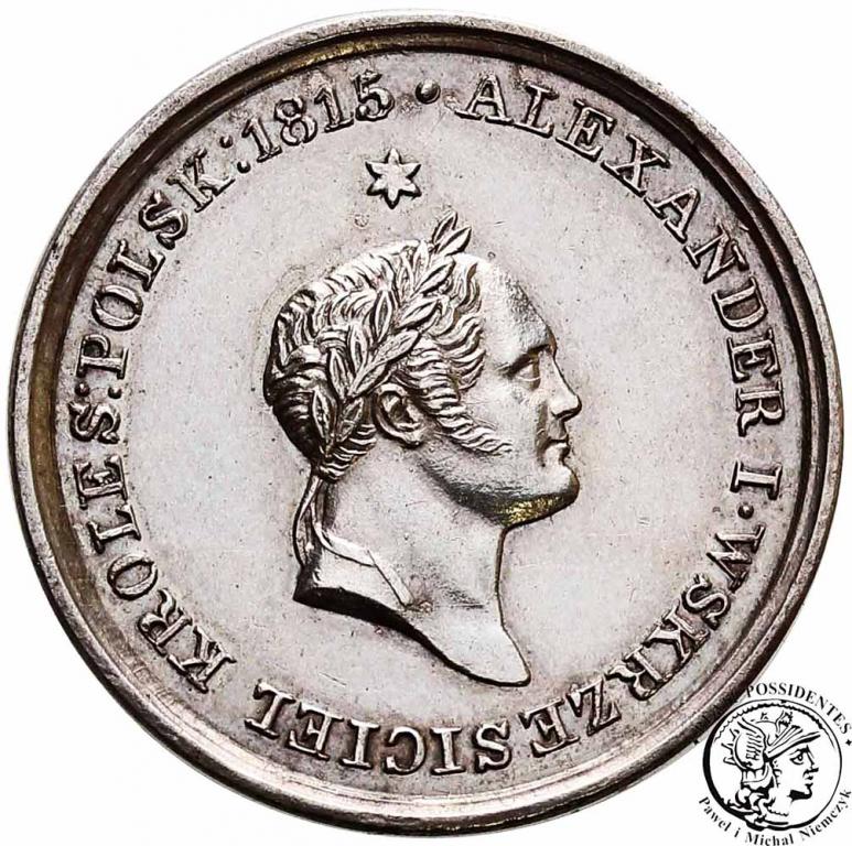 Medal 1826 na śmierć Aleksandra I SREBRO RZADKI s2