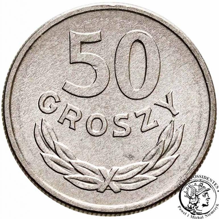 Polska PRL 50 groszy 1968 st. 2+