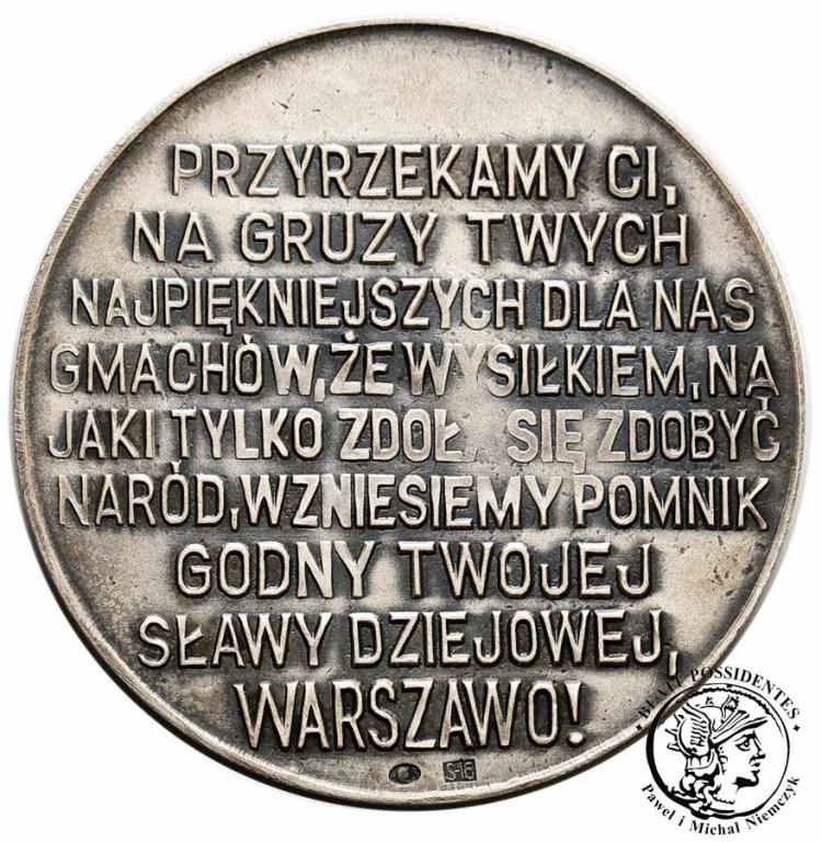 Polska SREBRO medal 1979 Zamek Królewski W-wa st.2