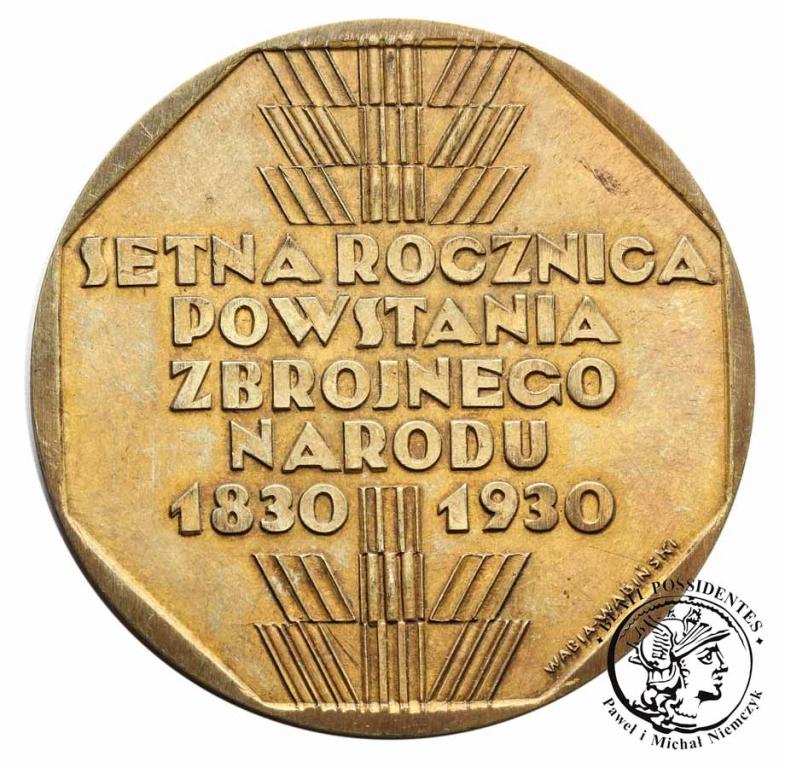 Polska medal 1930 Powstanie Listopadowe st.2