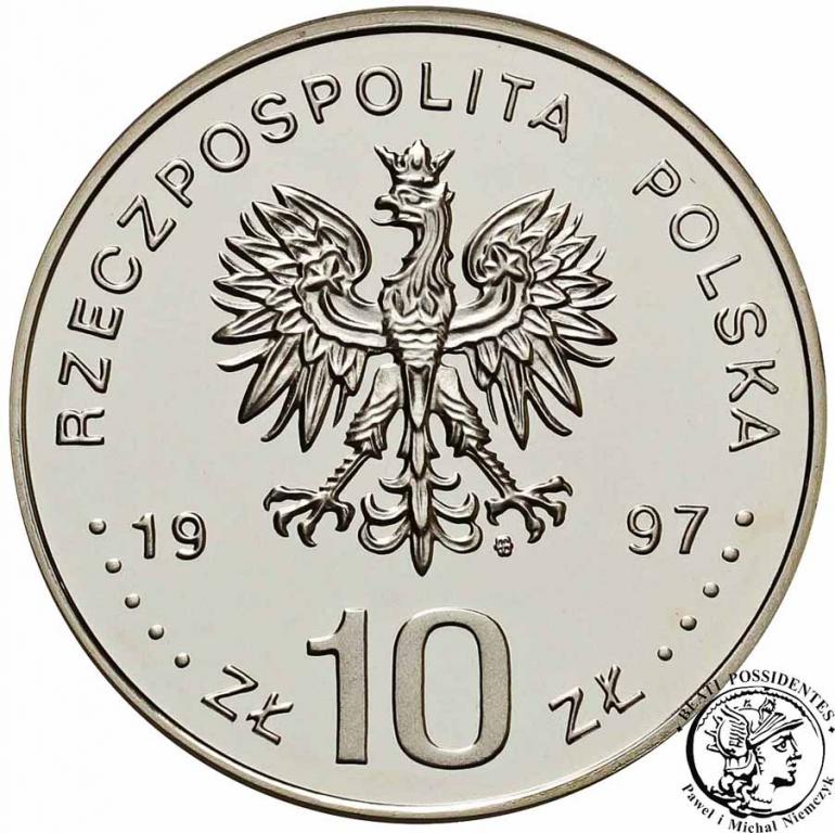 Polska 10 złotych 1997 Edmund Strzelecki st.L