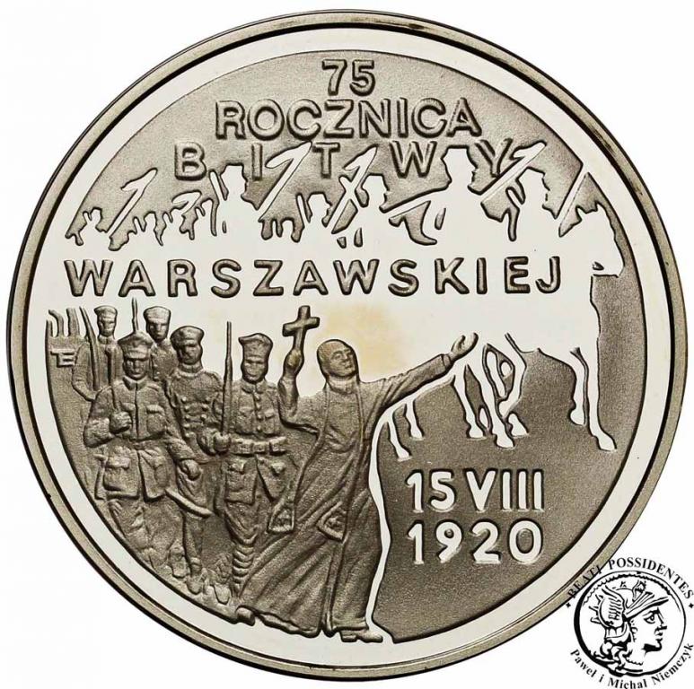 Polska III RP 20 złotych 1995 Bitwa Warszawska stL