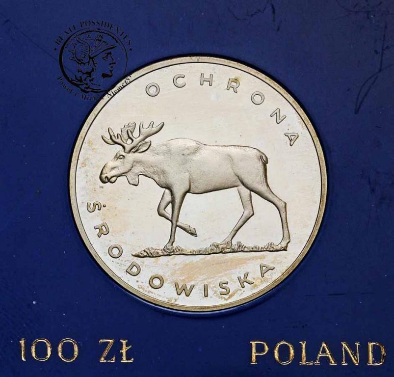 Polska PRL 100 złotych 1978 Łoś st.L