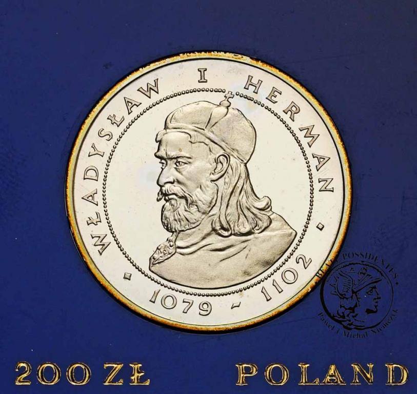 Polska PRL 200 złotych 1981 Władysław Herman st. L