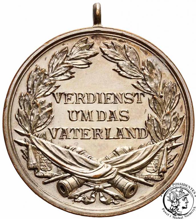 Niemcy Saksonia medal zasłużony dla ojczyzny