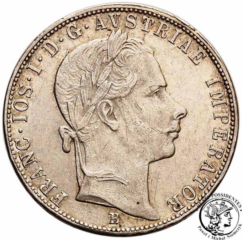 Austria 1 floren 1859 B Kremnica st.2-