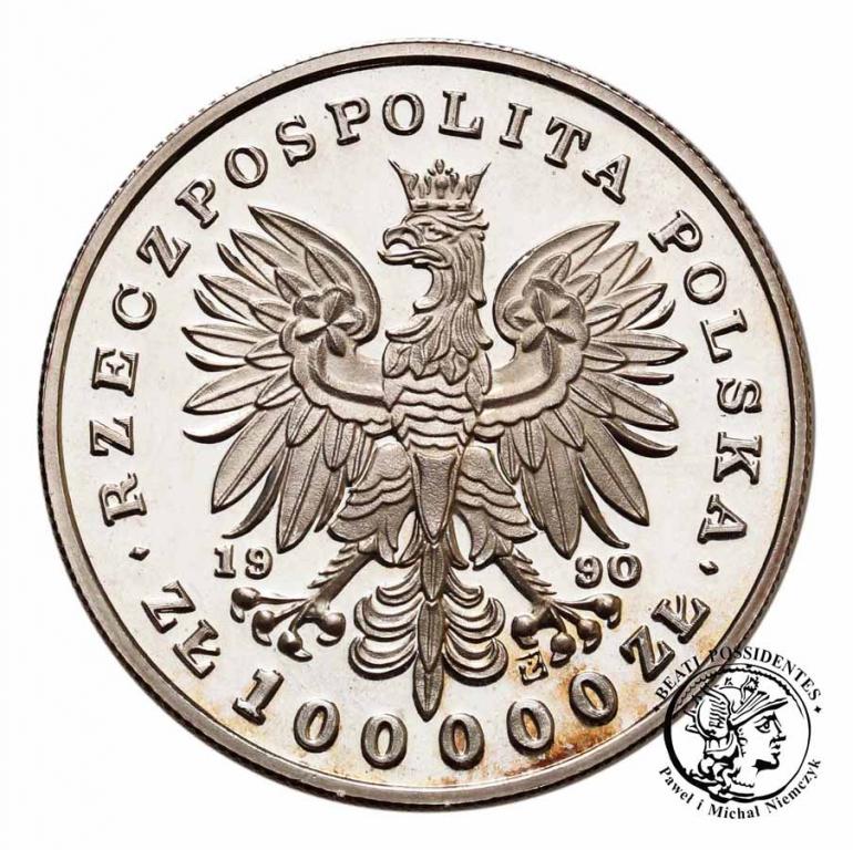 100 000 złotych 1990 Chopin - Mały Tryptyk st.L-