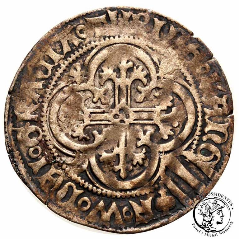 Niemcy Saksonia grosz miśnieński 1428-1468 st. 3+