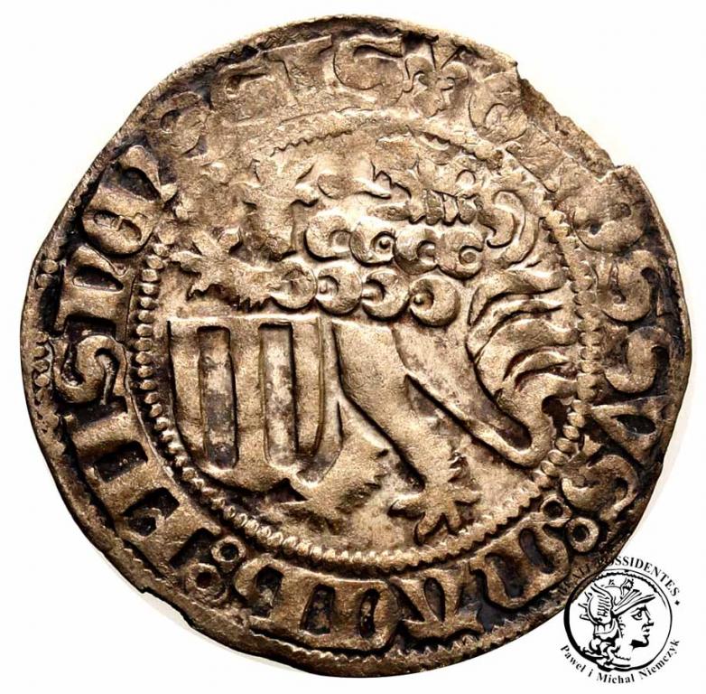 Niemcy Saksonia grosz miśnieński 1428-1468 st. 3+
