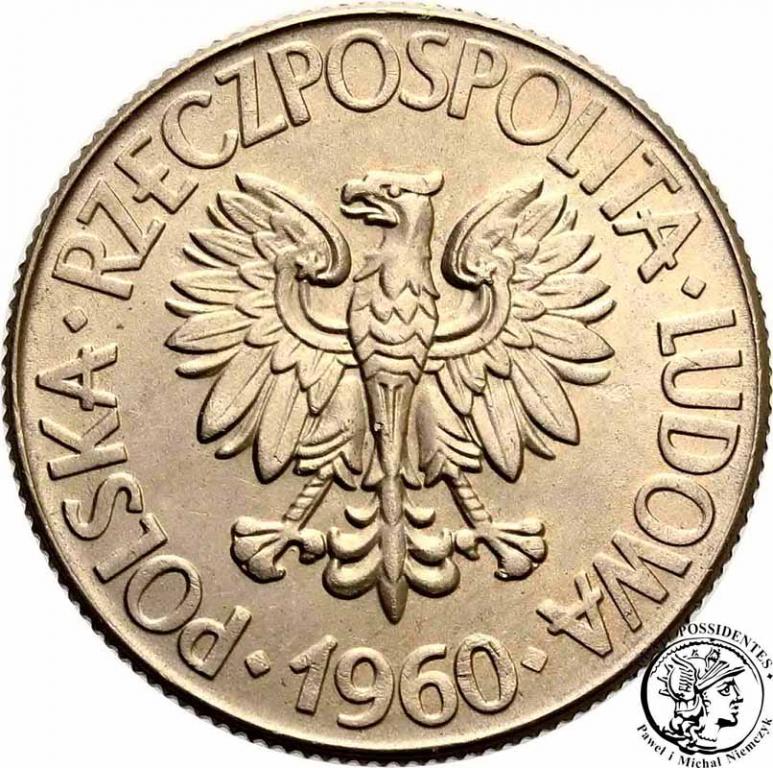 Polska PRL 10 złotych 1960 Kościuszko st. 1