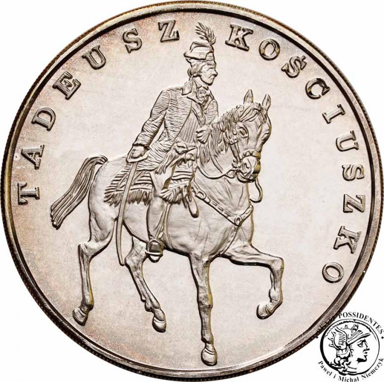 100 000 złotych 1990 Kościuszko - Mały Tryptyk stL