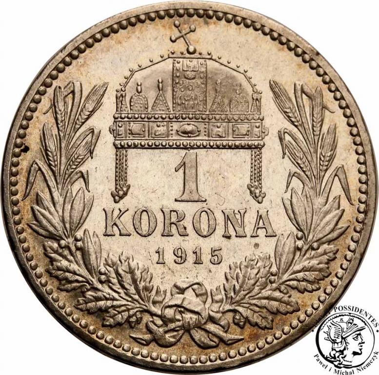 Węgry 1 korona 1915 st.1-