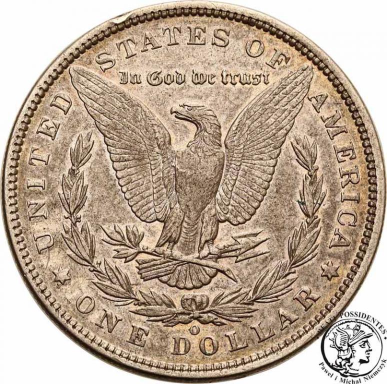 USA 1 dolar 1889 ''O'' New Orleans st.3+