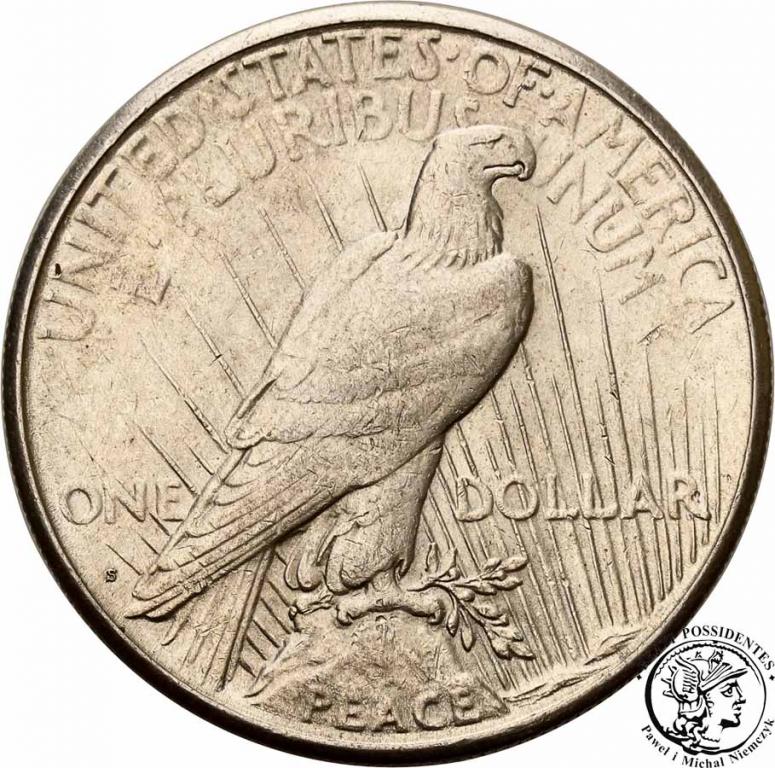 USA 1 dolar 1923 ''S'' San Francisco st.2