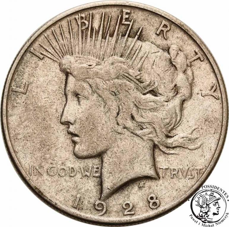 USA 1 dolar 1928 ''S'' San Francisco st.3