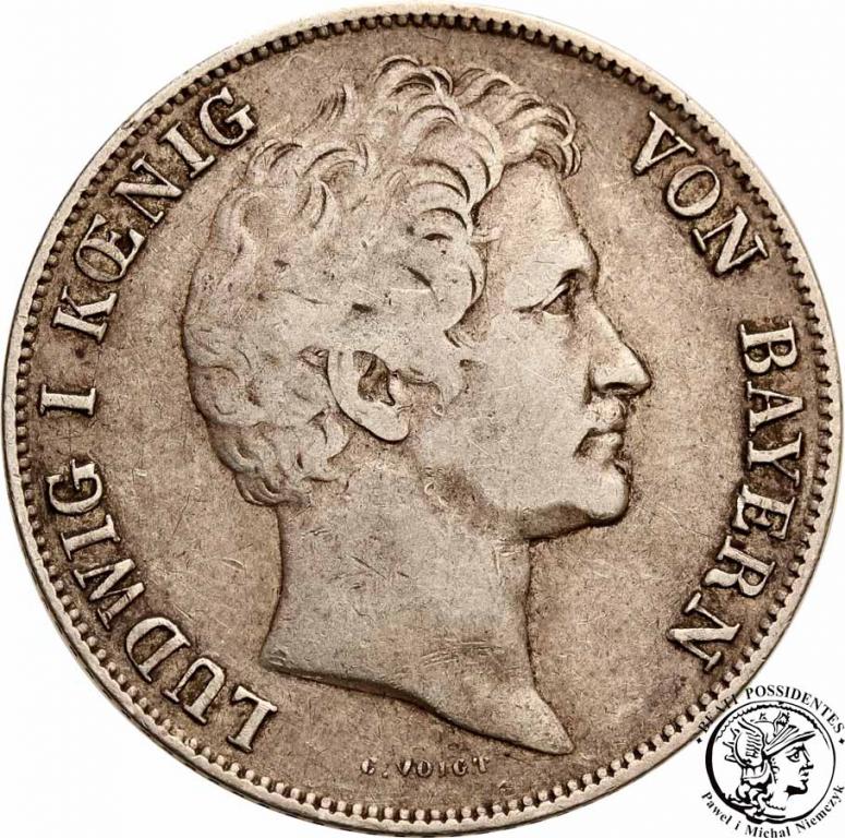 Niemcy Bawaria gulden 1839 st.3