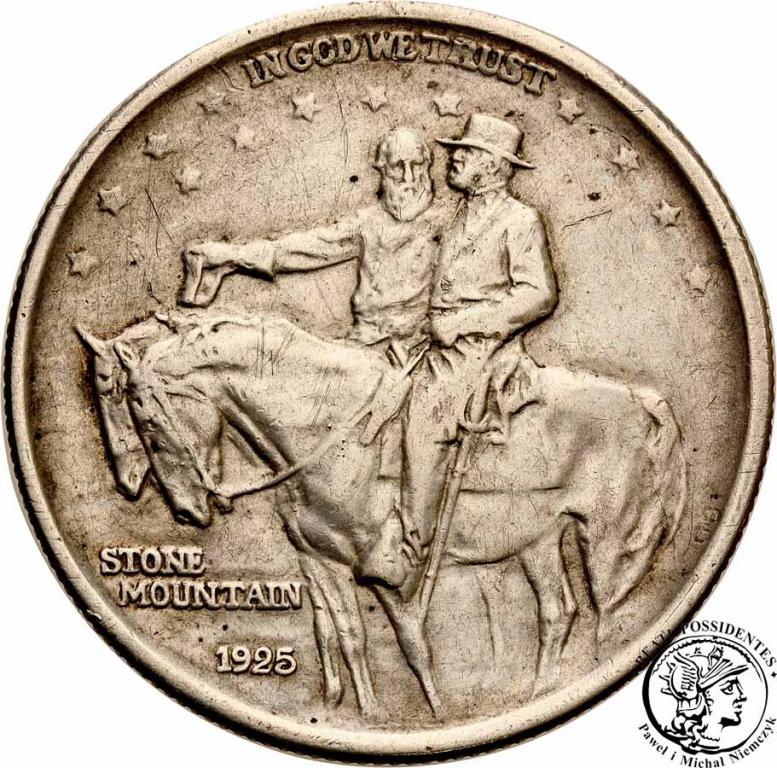USA 1/2 dolara 1925 Stone Mountain st.3
