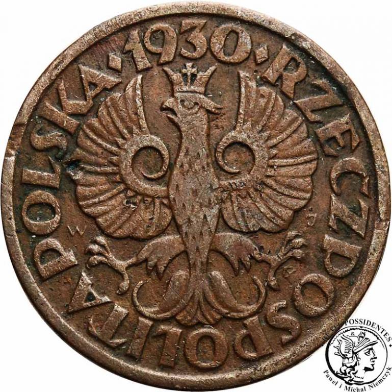 Polska II RP 1 grosz 1930 st.3