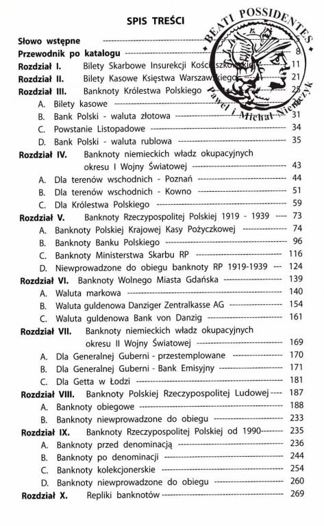 Katalog Banknotów - Parchimowicz NOWOŚĆ 2015