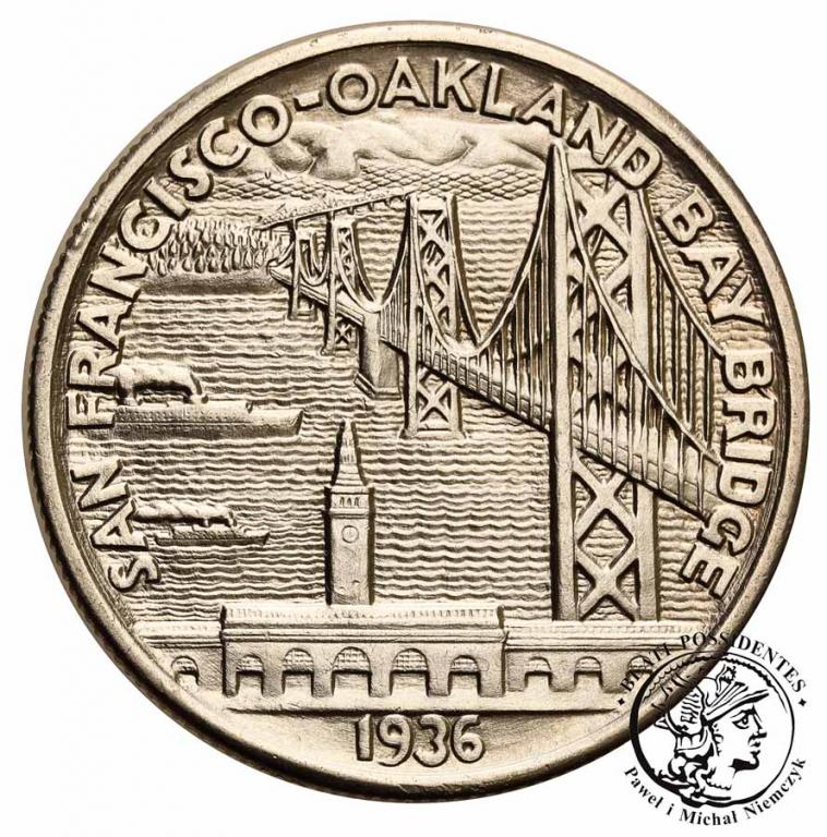 USA 1/2 dolara 1936 San Francisco Bay Bridge st.2-