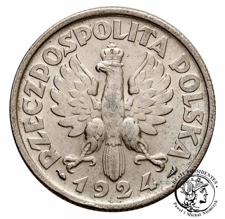 Polska 2 złoty 1924 Paryż st. 2-