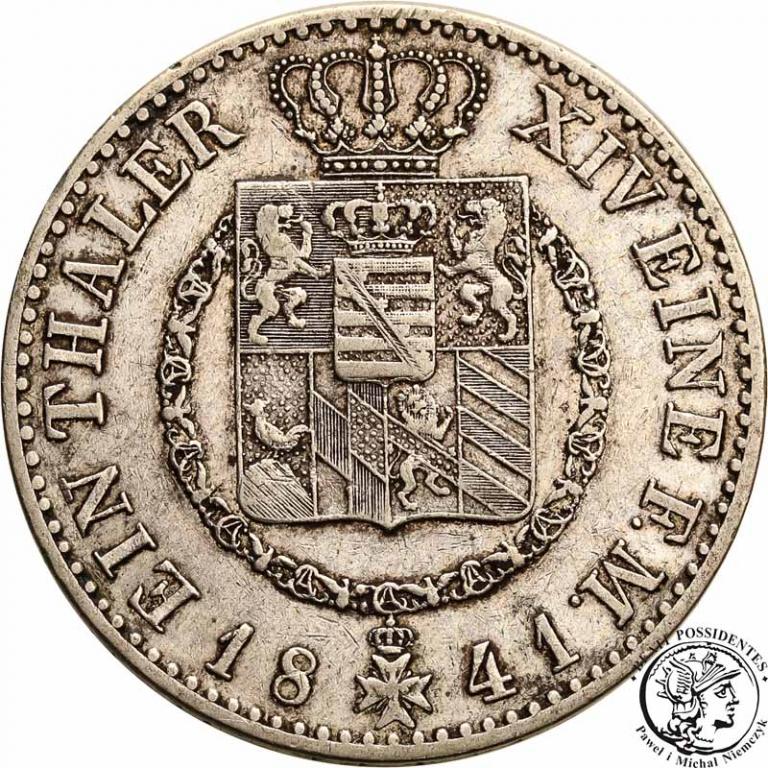 Niemcy Sachsen-Weimar Eisenach talar 1841 A st. 3