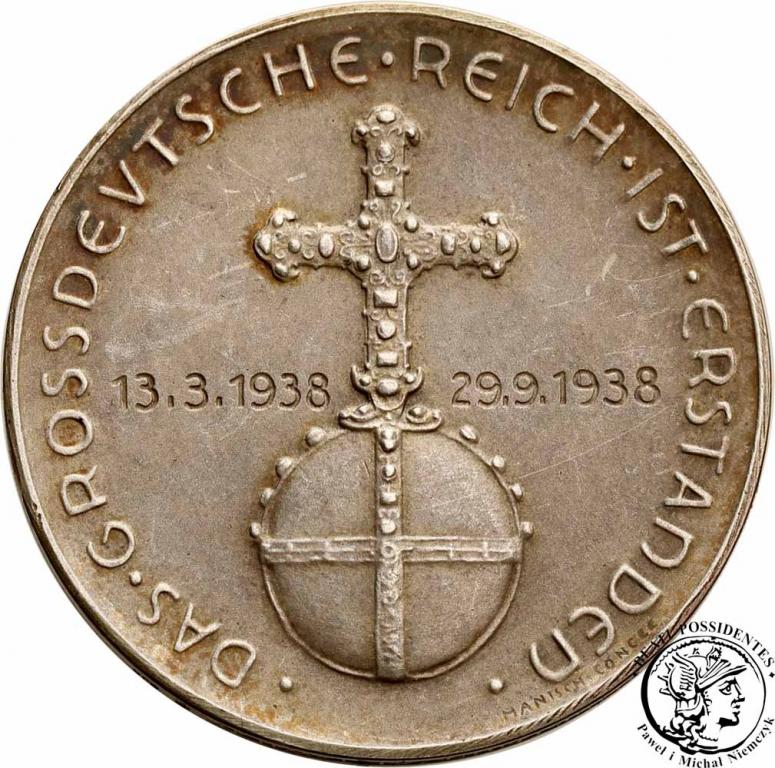 Niemcy III Rzesza Hitler 1938 SREBRO st.2
