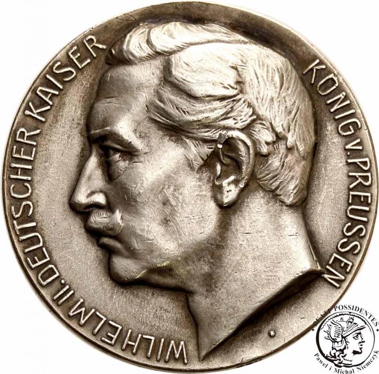 Niemcy medal 1913 Wilhelm II srebro st.3+