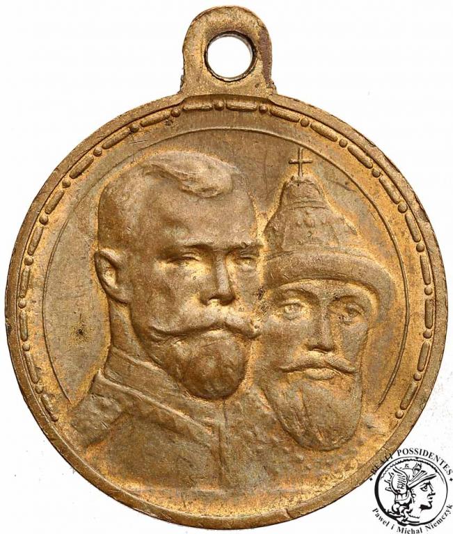 Rosja medal 1913 300-lecie Romanowych st.2