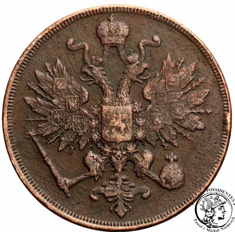 Polska 3 kopiejki 1860 BM Aleksander II st.3