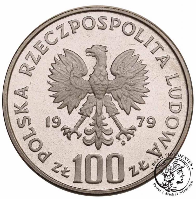 PRÓBA Nikiel 100 złotych 1979  Zamenhof st.L-