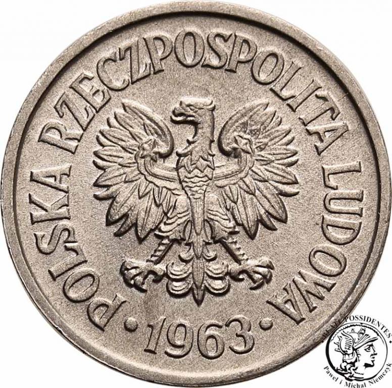 Polska PRL 10 groszy 1963 st. 1