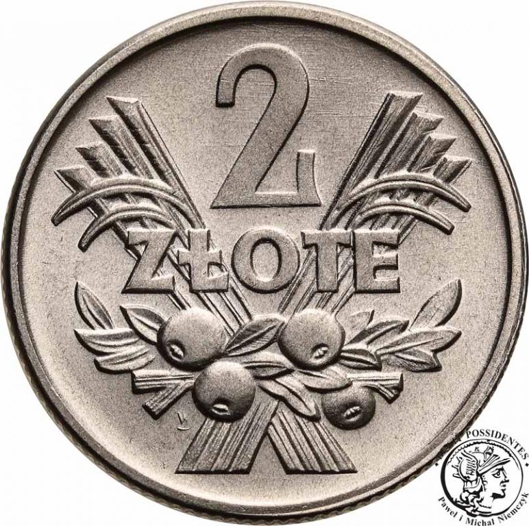 Polska PRL 2 złote 1958 st.1