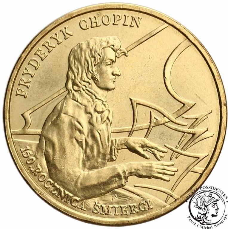 III RP 2 złote 1999 Chopin st.1