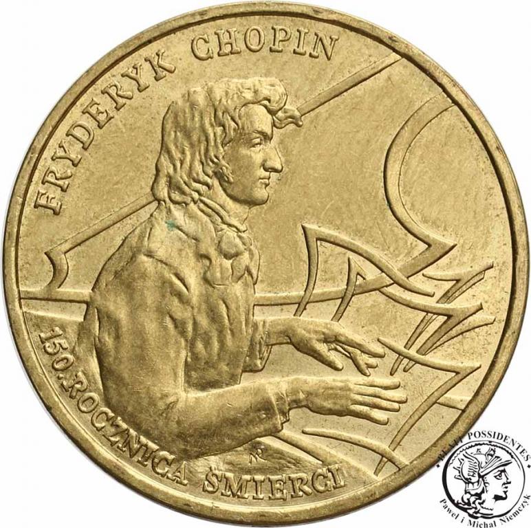 III RP 2 złote 1999 Chopin st.1