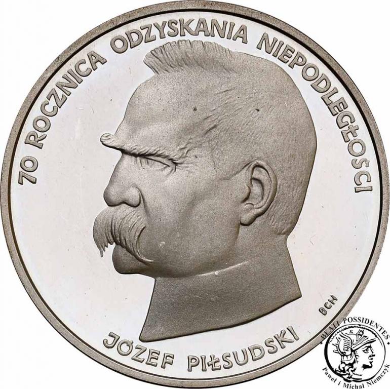 PRL 50 000 złotych 1988 Piłsudski LUSTRZANKA st.L-