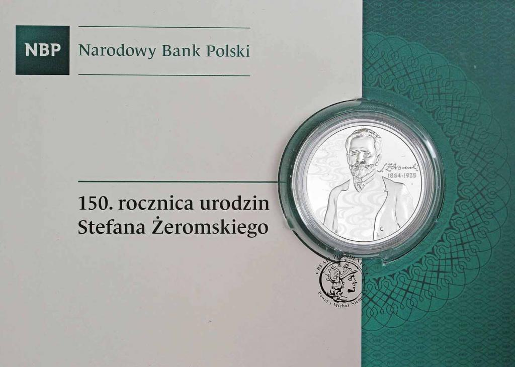 Polska III RP 10 złotych 2014 Stefan Żeromski st.L