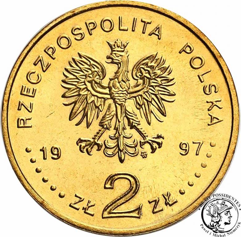 Polska III RP 2 złote 1997 Edmund Strzelecki st.1