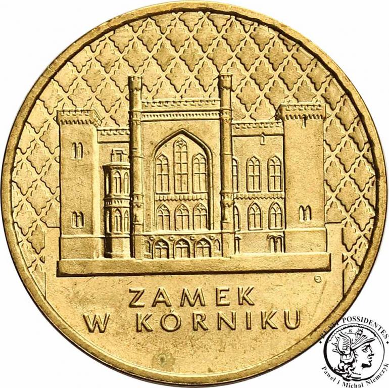 Polska III RP 2 złote 1998 Zamek w Kórniku st.1