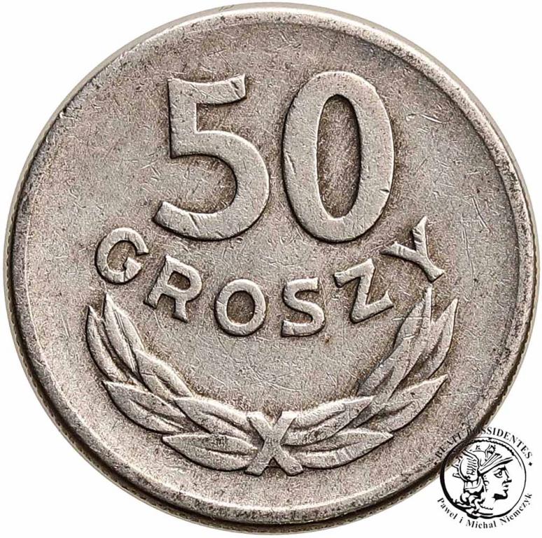Polska PRL 50 groszy 1967 st.3