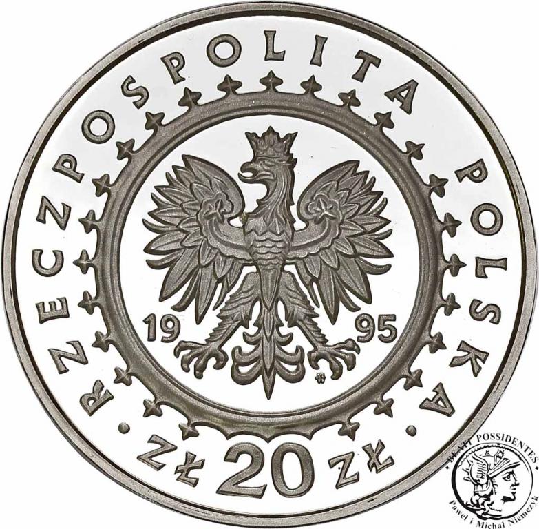 Polska III RP 20 złotych 1995 Łazienki st.L