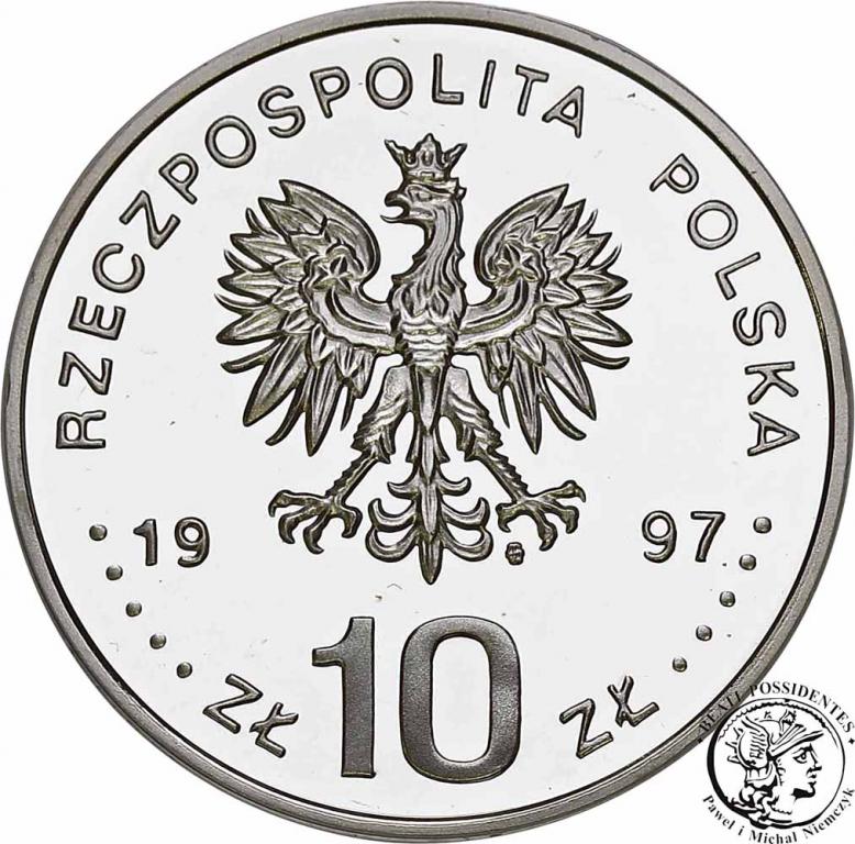 Polska 10 złotych 1997 Edmund Strzelecki st.L