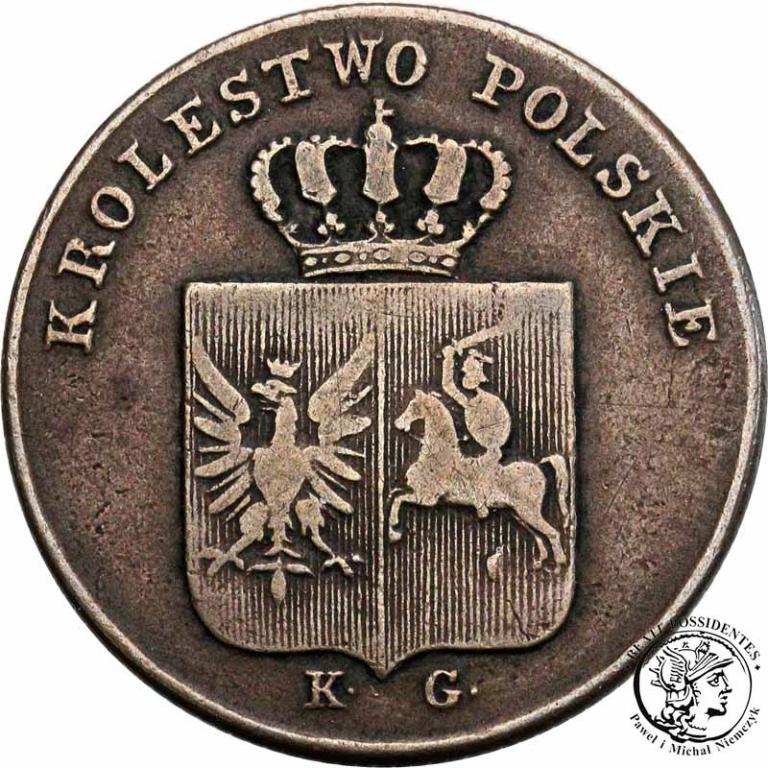 Polska Powstanie Listopadowe 3 grosze 1831 st.3