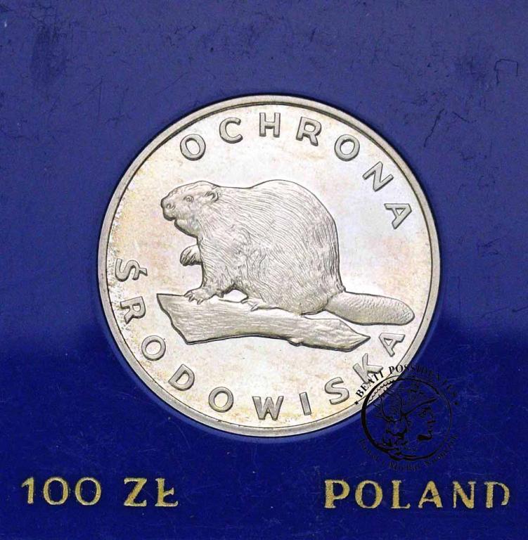 Polska PRL 100 złotych 1978 Bóbr st.L