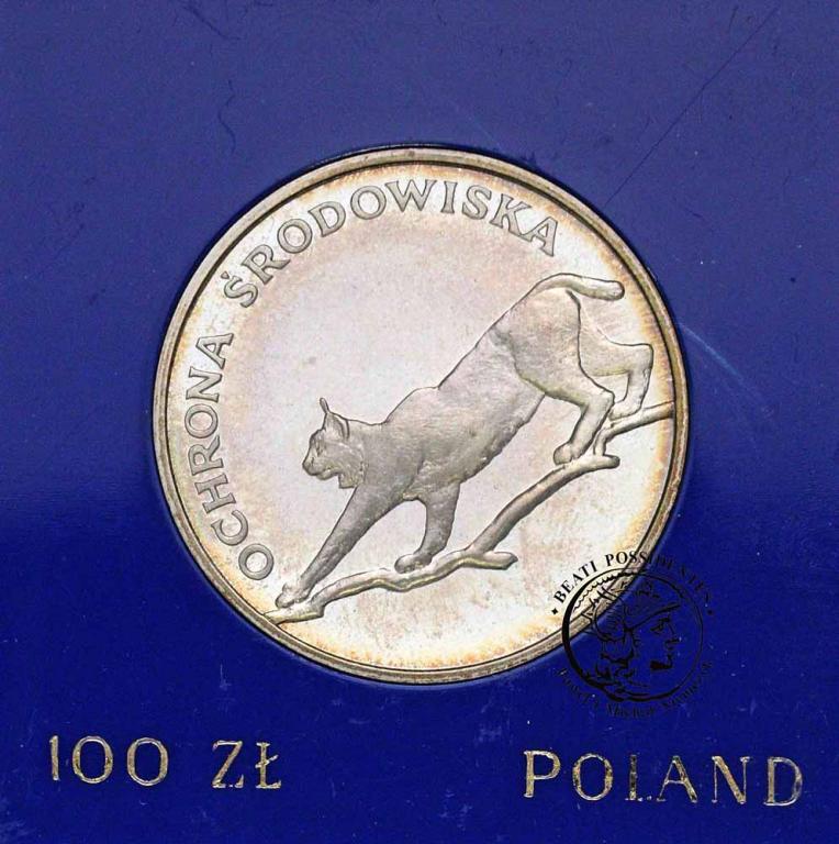 Polska PRL 100 złotych 1979 Ryś st.L