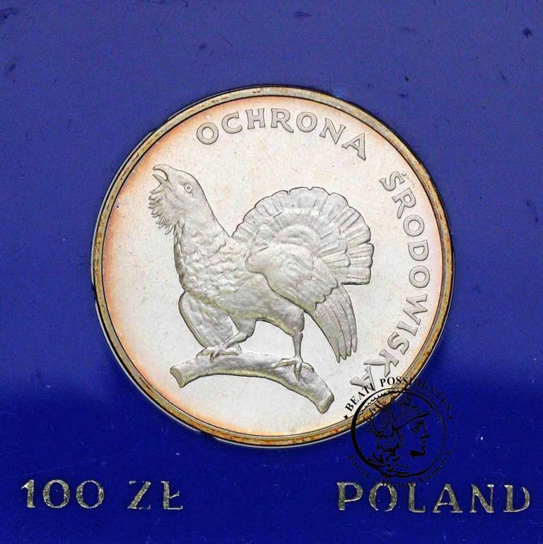Polska PRL 100 złotych 1980 Głuszec st.L