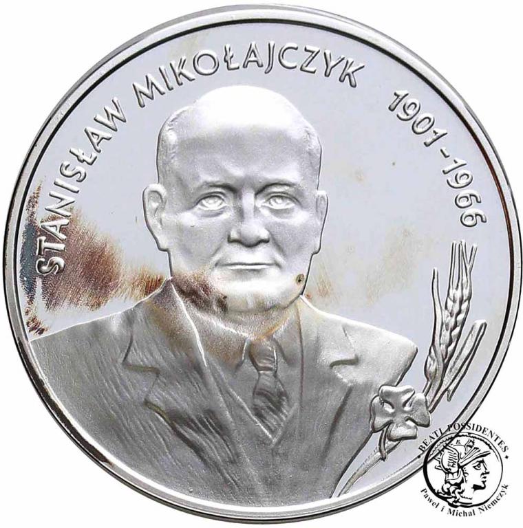 Polska III RP 10 złotych 1996 Mikołajczyk st.L-